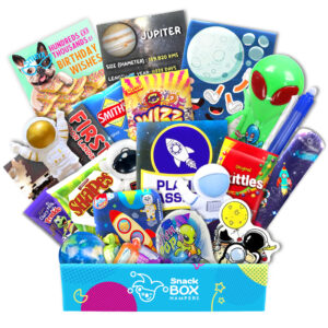 Birthday Space Gift Box Hamper - Snack