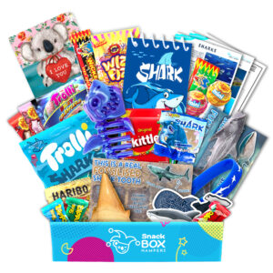 Valentines Shark Gift Box Hamper - Lolly