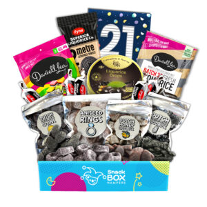 21st Birthday Liquorice Gift Box Hamper