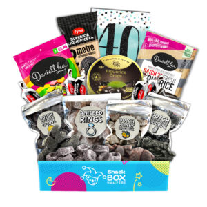 40th Birthday Liquorice Gift Box Hamper