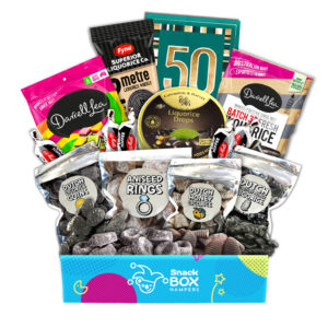 50th Birthday Liquorice Gift Box Hamper