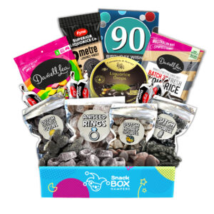 90th Birthday Liquorice Gift Box Hamper