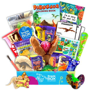 Children's Sympathy Dinosaur Gift - Chocolate