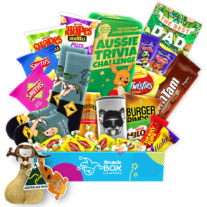 Father's Day Snack Swag Aussie Faves Care Package Snack Box – Large