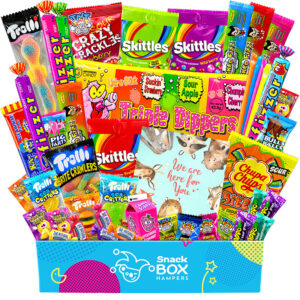 get well soon gluten free lolly gift box hamper small