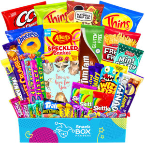 get well soon gluten free snack gift box hamper large