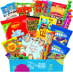 get well soon vegan snack gift box hamper