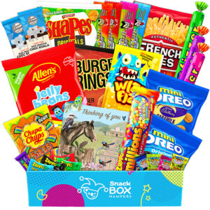 sympathy vegan snack gift box hamper