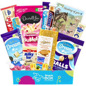 sympathy white chocolate gift box hamper