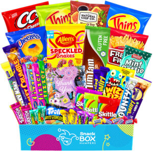 thank you gluten free snack gift box hamper large