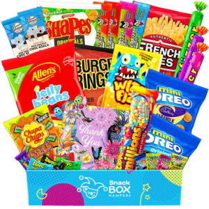 thank you vegan snack gift box hamper