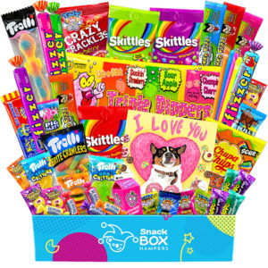 anniversary gluten free lolly gift box hamper small