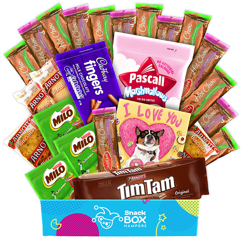 Anniversary Hot Chocolate Warm Wishes Gift Box Hamper – Medium - Snack ...