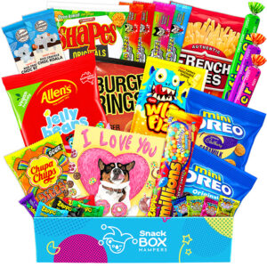 anniversary vegan snack gift box hamper