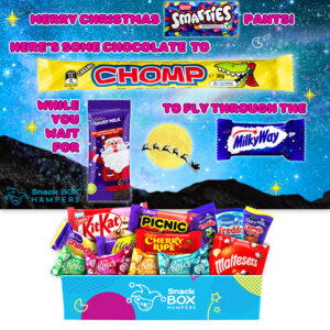 Santa’s Coming Chocolate Card Message Board Gift