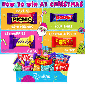 Winning Christmas Chocolate Card Message Board Gift