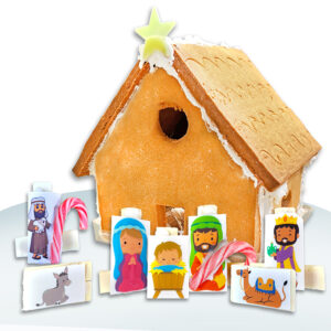 DIY Edible Christmas Nativity Gift Kit