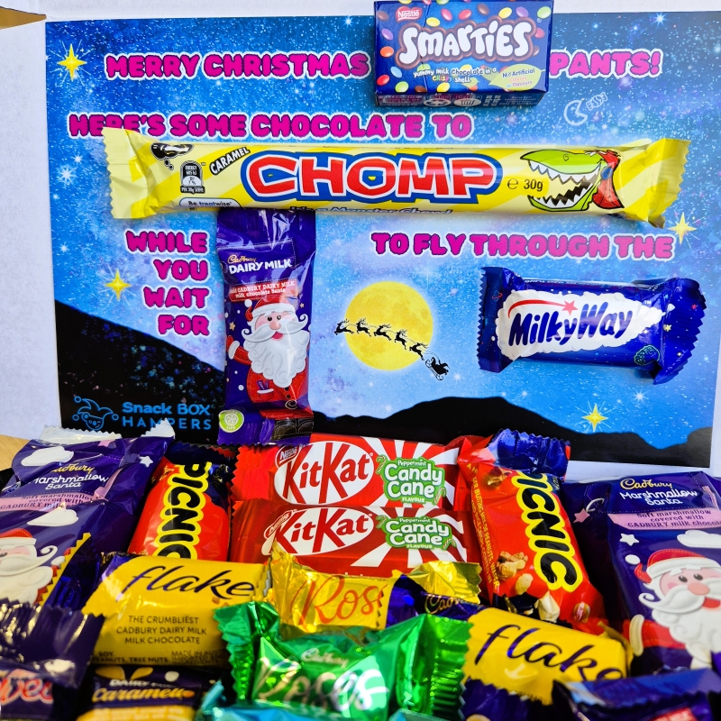 children's beautiful fun christmas gift hamper