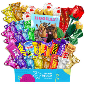 Rainbow Rose Congratulations Chocolate Box