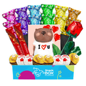 Rainbow Rose Valentine’s Chocolate Box - Fun Size