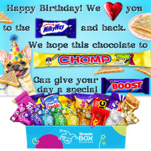 Birthday Love Chocolate Message Card
