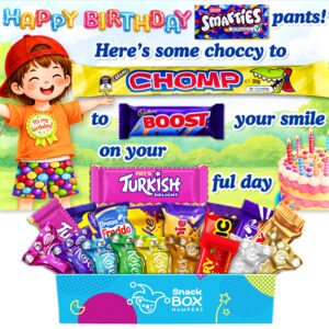 Smartie Pants Birthday Chocolate Message Card