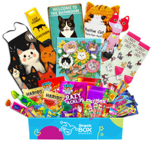 Cat Lovers Lolly Box Gift Basket