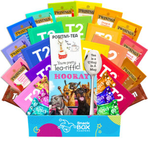 Congratulations Warm Wishes Tea Box Gift Hamper