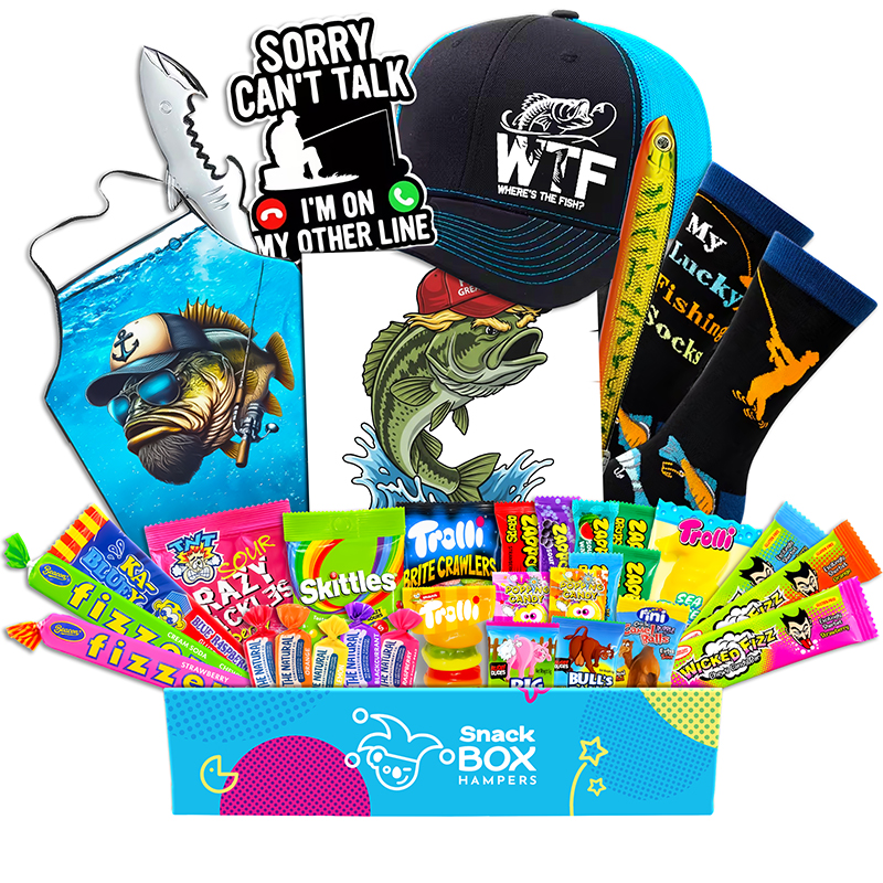Fishing Lovers Gluten Free Lolly Box Gift