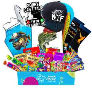 Fishing Lovers Lolly Box Gift Basket