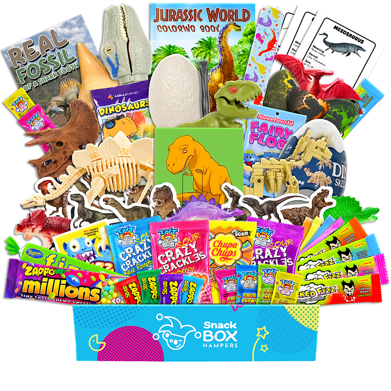 Kids Dinosaur Gift Box Hamper – Vegan Lolly