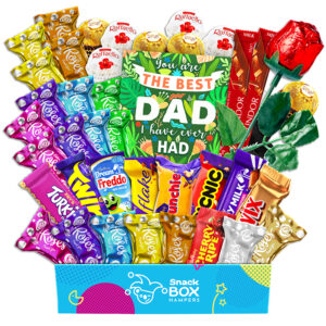 Rainbow Rose Father’s Day Chocolate Box