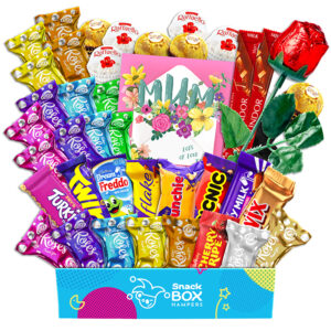 Rainbow Rose Mother's Day Chocolate Box