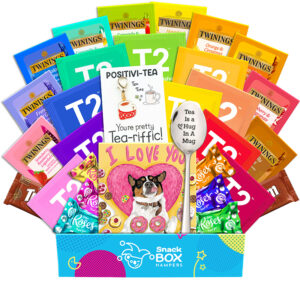Valentine's Day Warm Wishes Tea Box Gift Hamper