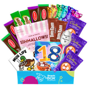 18th Birthday Hot Chocolate Warm Wishes Gift Box Hamper