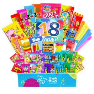 18th Birthday Kaleidoscope Lolly Box Gift Hamper – Fun Size