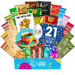 21st Birthday Coffee Warm Wishes Gift Box Hamper