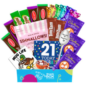 21st Birthday Hot Chocolate Warm Wishes Gift Box Hamper