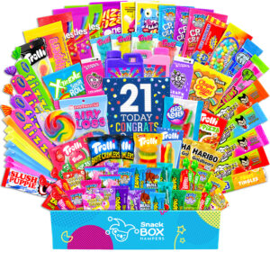 21st Birthday Kaleidoscope Lolly Box Gift Hamper – Large