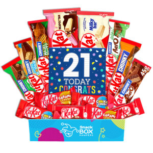 21st Birthday KitKat Chocolate Gift Box Hamper
