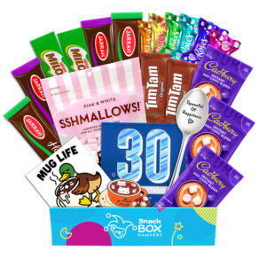 30th Birthday Hot Chocolate Warm Wishes Gift Box Hamper