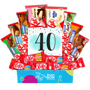 40th Birthday KitKat Chocolate Gift Box Hamper