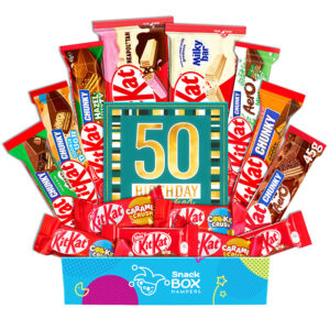 50th Birthday KitKat Chocolate Gift Hamper