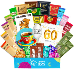 60th Birthday Coffee Warm Wishes Gift Box Hamper