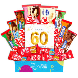 60th Birthday KitKat Chocolate Gift Box Hamper