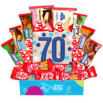 70th Birthday KitKat Chocolate Gift Box Hamper