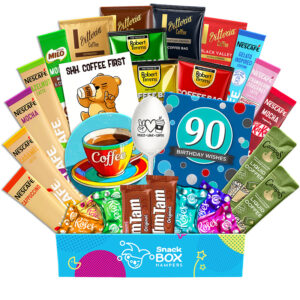 90th Birthday Coffee Warm Wishes Gift Box Hamper