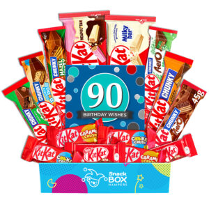 90th Birthday KitKat Chocolate Gift Box Hamper
