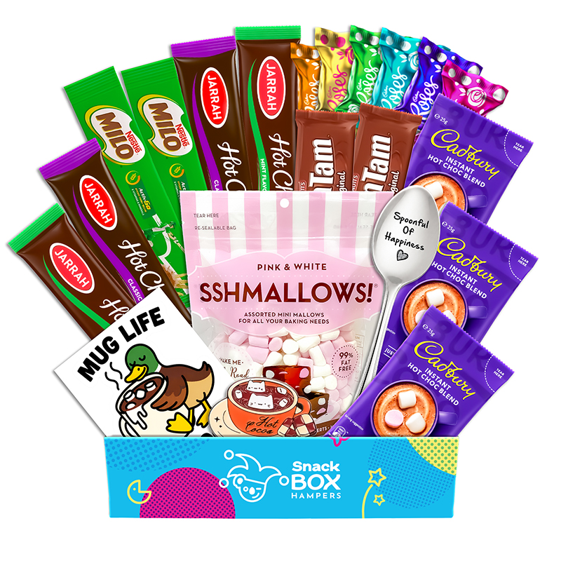 hot chocolate gift basket hampers