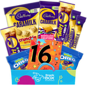 16th birthday caramilk gift box hamper